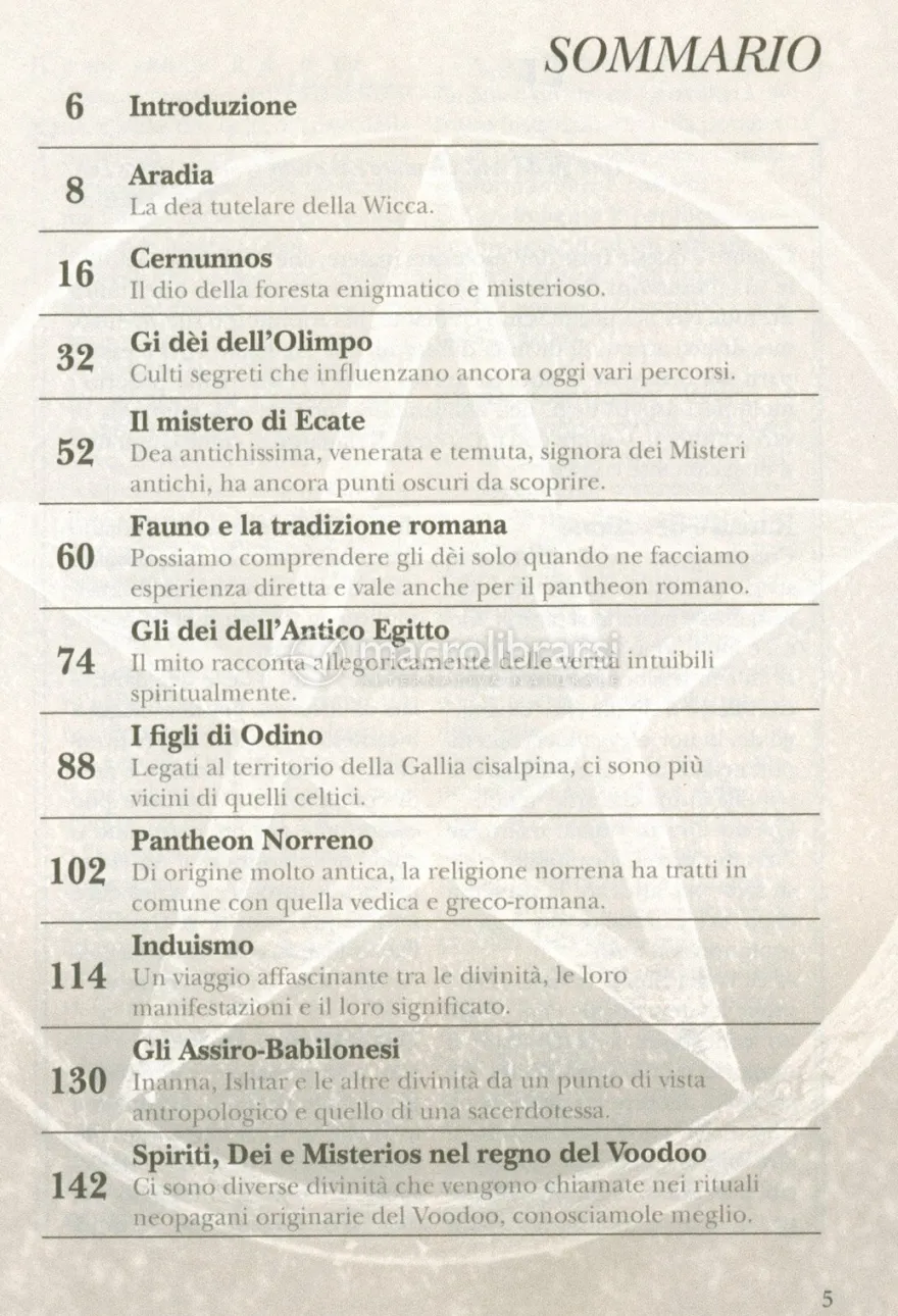 Athame N. 5 - Gli Dei delle Streghe