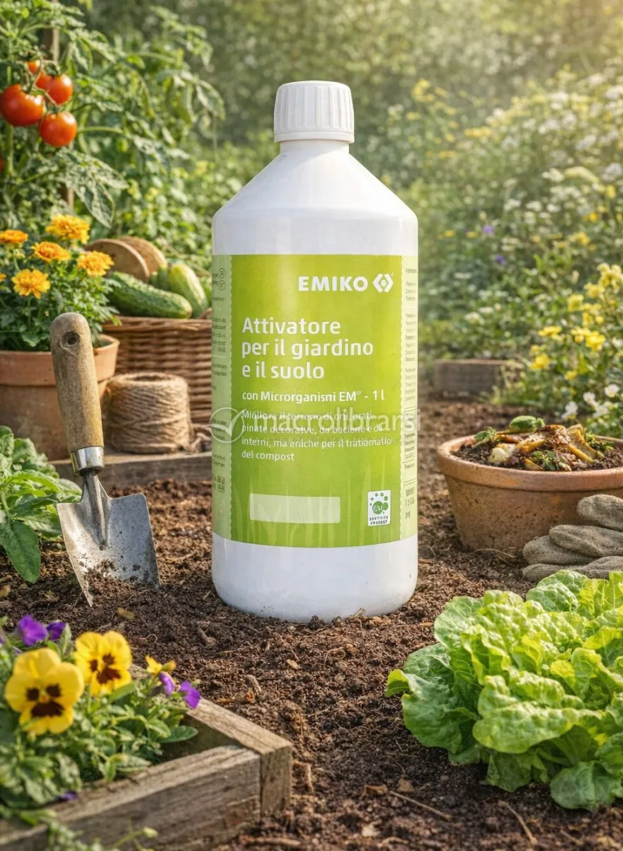 Attivatore per il Giardino e il Suolo EMIKO® con Microrganismi EM® - 1 l