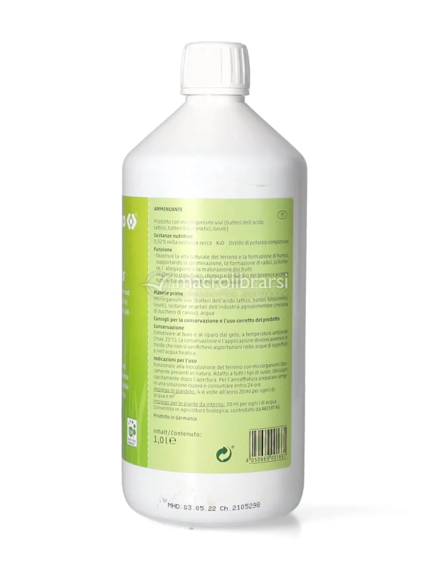 Attivatore per il Giardino e il Suolo EMIKO® con Microrganismi EM® - 1 l