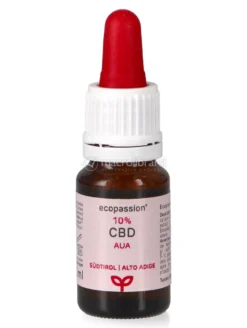 AUA - 10% Cbd + Enotera, Boswellia, Tea Tree E Limone - 10 ml