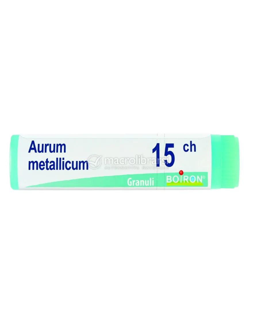 Aurum Metallicum Boiron 15CH Globuli Monodose