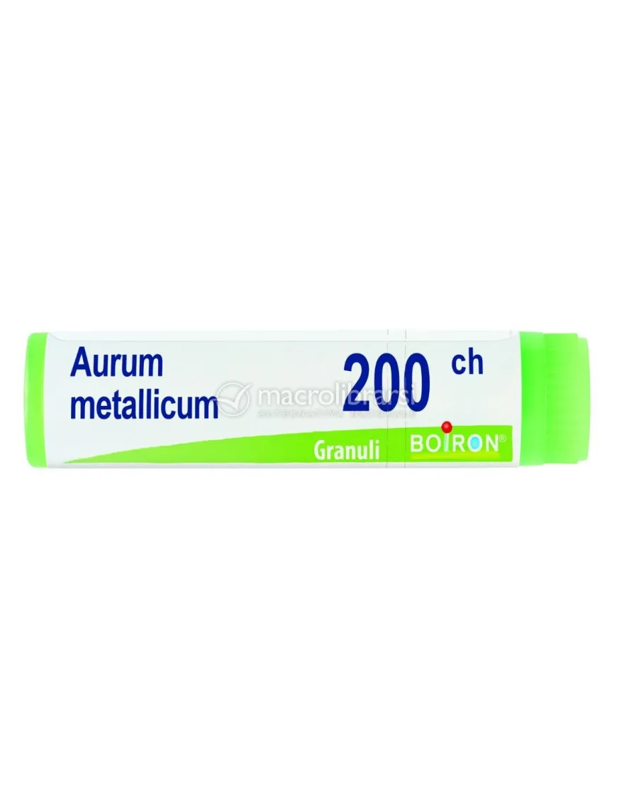 Aurum Metallicum Boiron 200CH Globuli Monodose