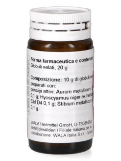 Aurum / Stibium / Hyoscyamus Globuli Velati 20g