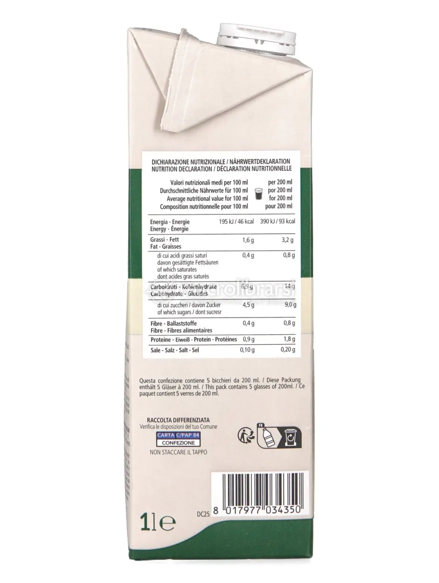 Avena Drink Bio - Bevanda di Avena senza glutine