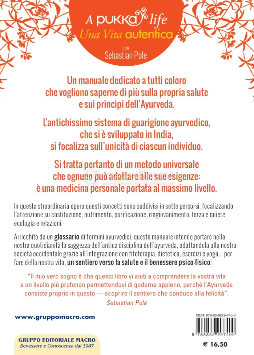 Ayurveda - Trova il tuo Sentiero verso la Perfetta Salute