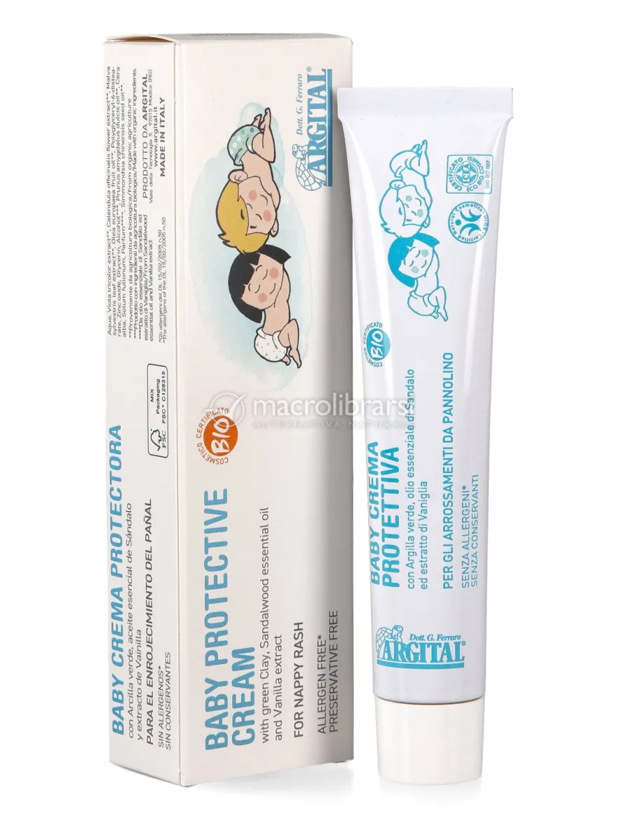 Baby Crema Protettiva con Argilla Verde