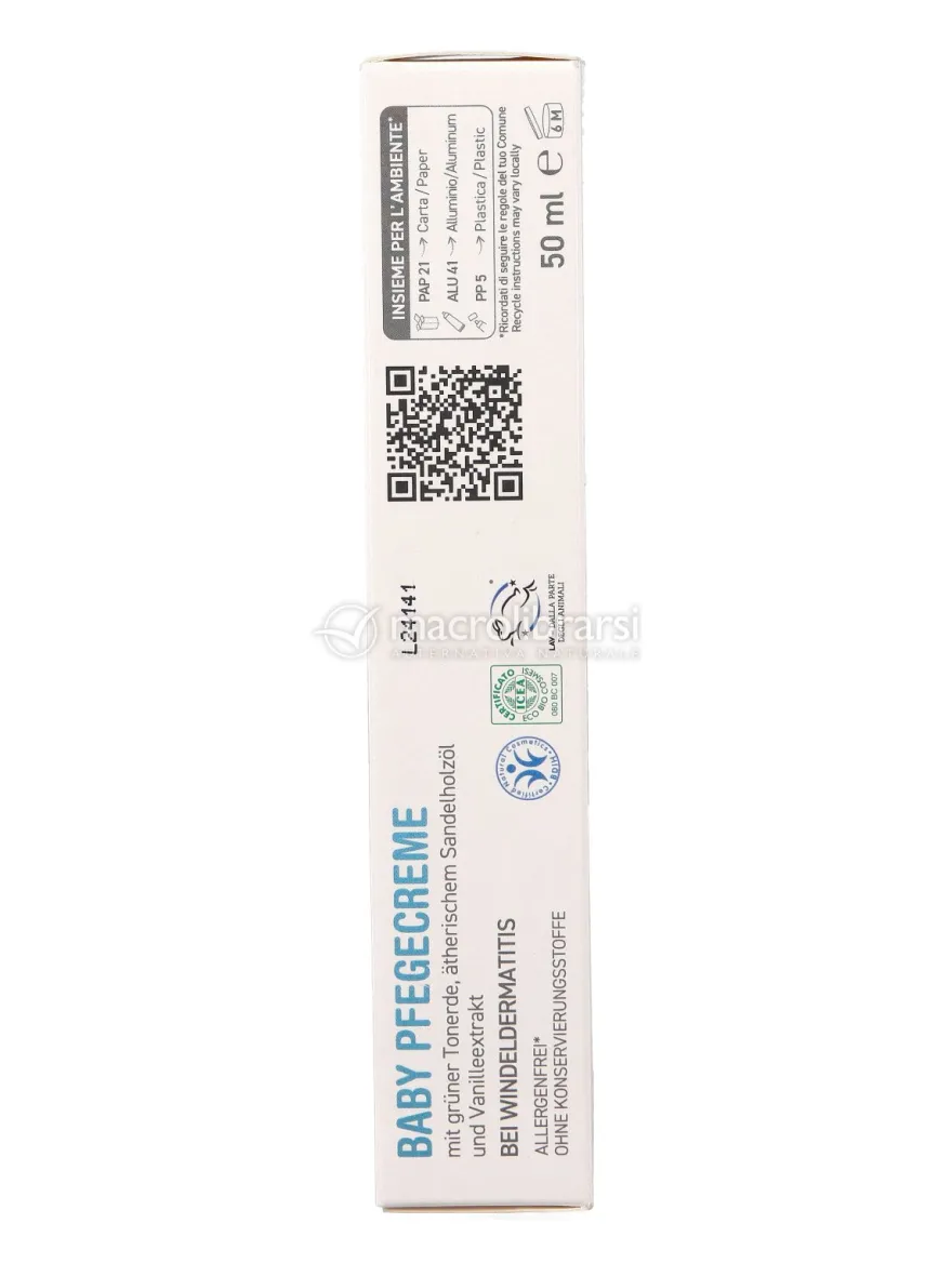 Baby Crema Protettiva con Argilla Verde