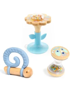 BabyGifti - Set Djeco con Sonagli e Massaggiagengive
