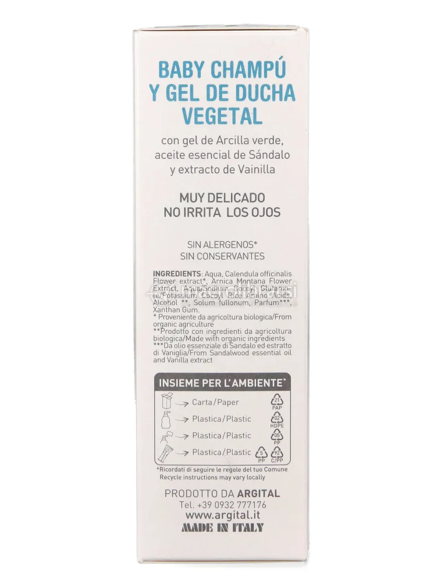 Baby Shampoo Doccia Vegetale