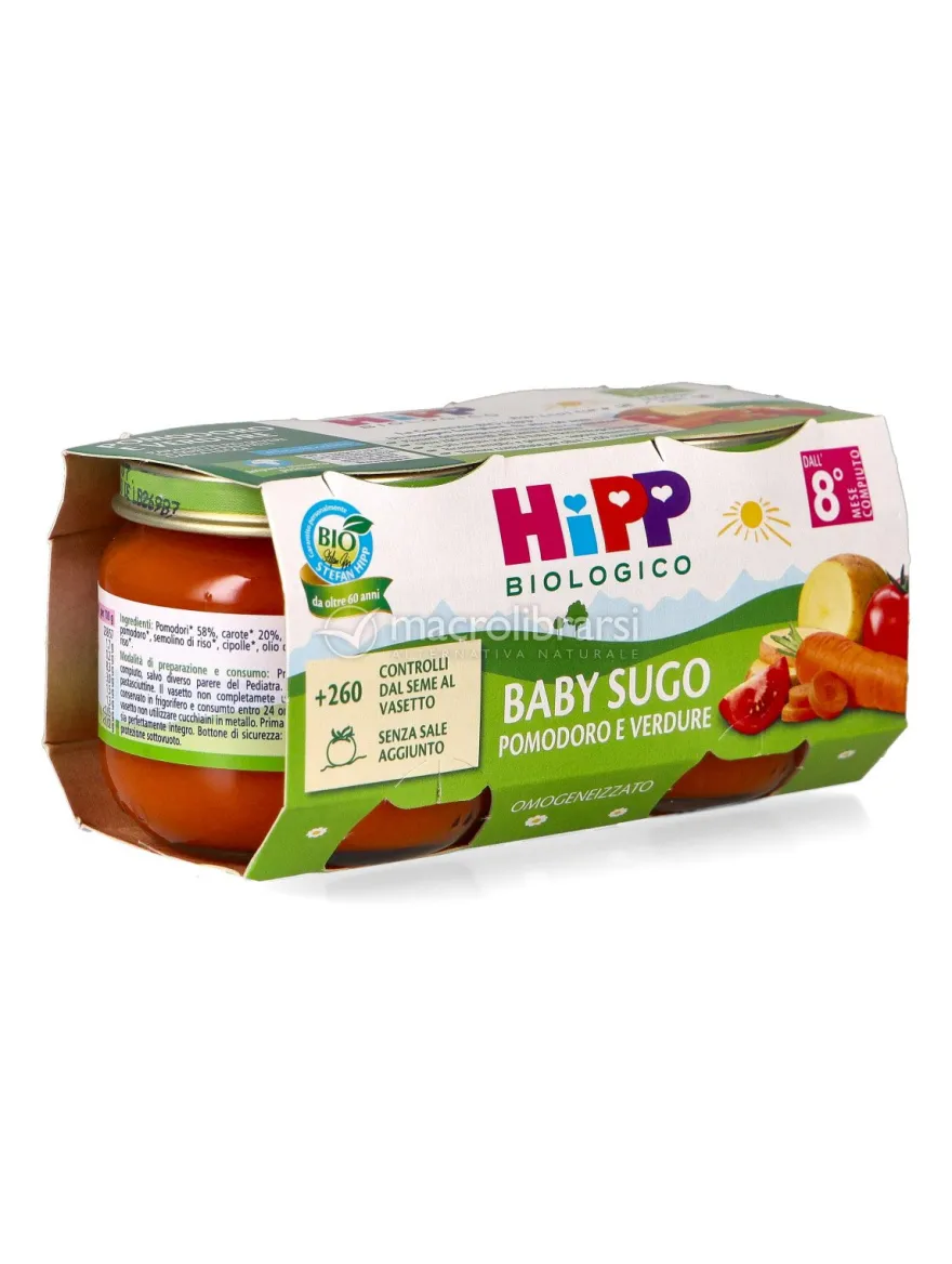 Baby Sugo Bio - Pomodoro e Verdure