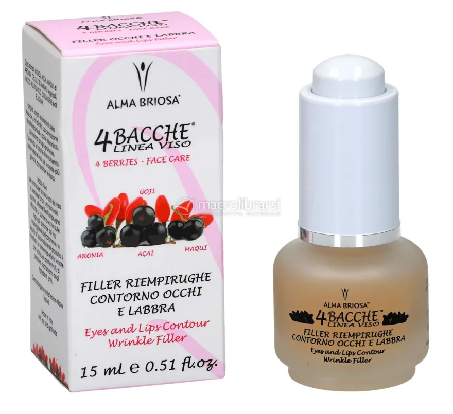 4 Bacche - Filler Riempirughe Contorno Occhi e Labbra
