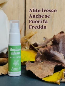 Baciami Adesso - Spray Rinfrescante Alito con Menta Piperita e Attivi Vegetali