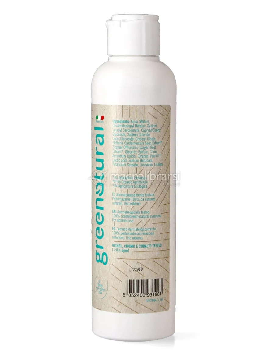 Bagnodoccia Delicato Eco-bio - Cardamomo e Zenzero - 250 ml