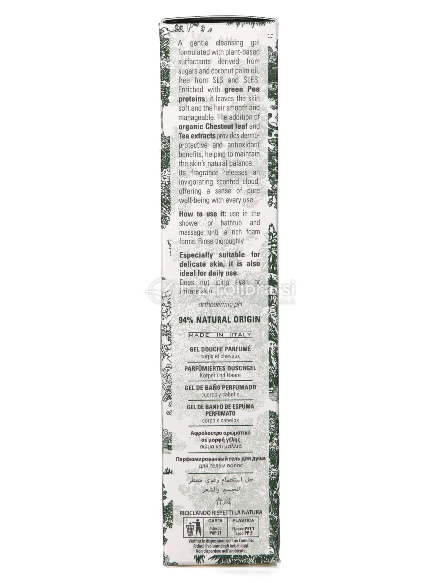 Bagnodoccia Profumato Corpo e Capelli Puro Muschio