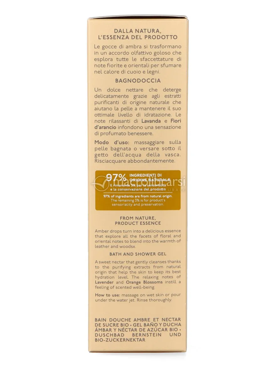 Bagnodoccia Zucchero d'Ambra