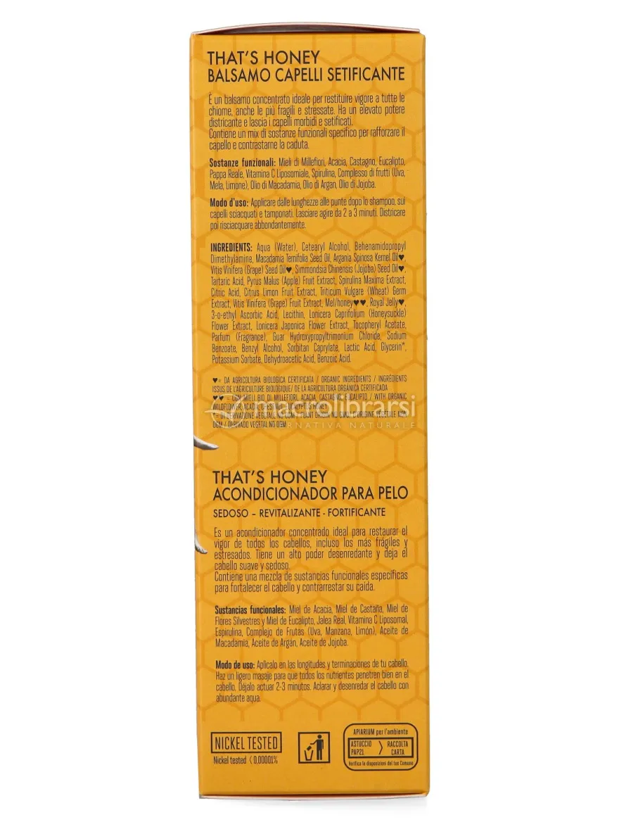 Balsamo Capelli Setificante - That's Honey