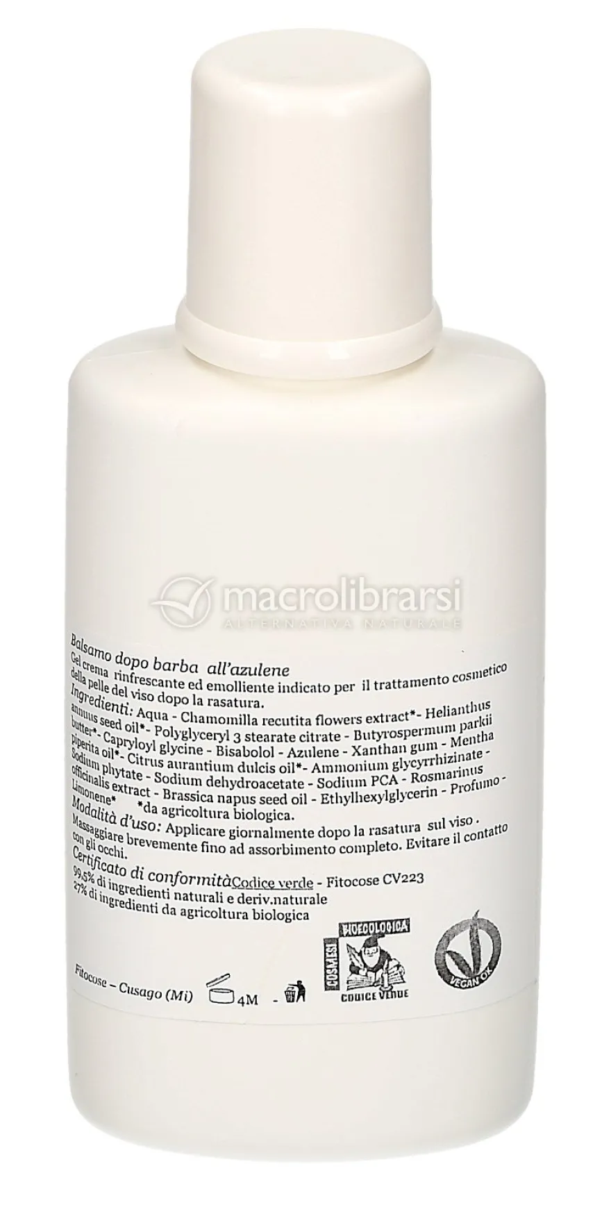 Balsamo Dopobarba all'Azulene