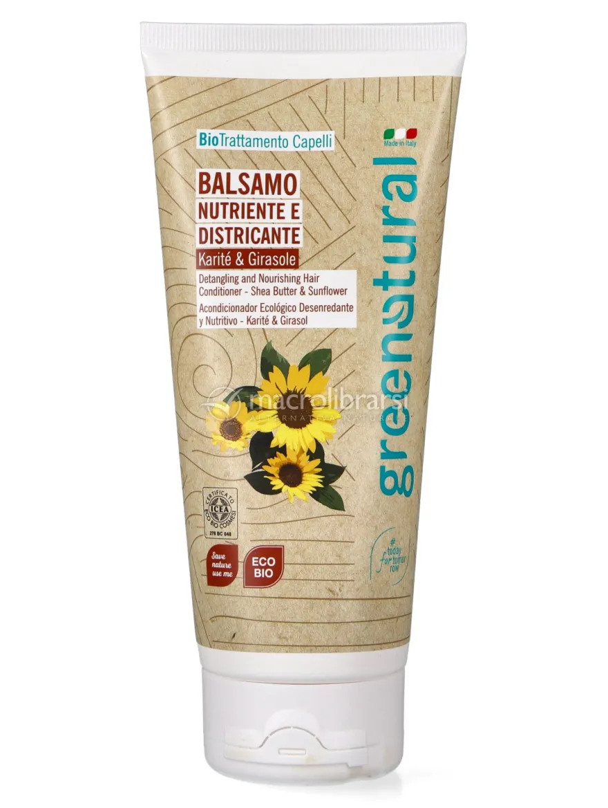 Balsamo Nutriente e Districante con Karité e Girasole - 200 ml