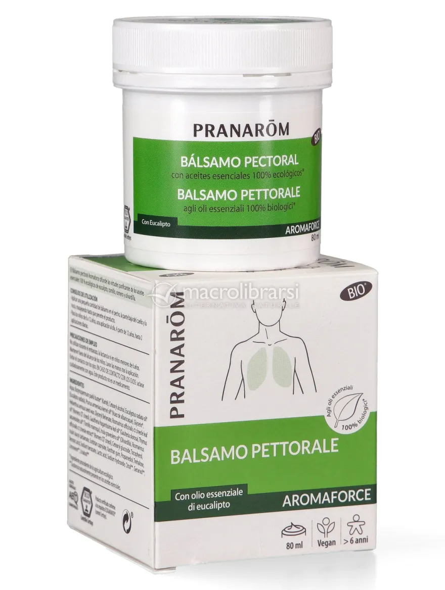Balsamo Pettorale con Olio Essenziale di Eucalipto - Aromaforce