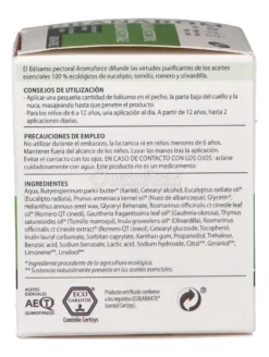 Balsamo Pettorale con Olio Essenziale di Eucalipto - Aromaforce