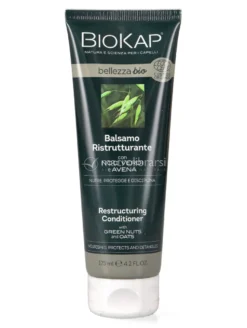 Balsamo Ristrutturante con Noci Verdi e Avena - Biokap Bellezza Bio