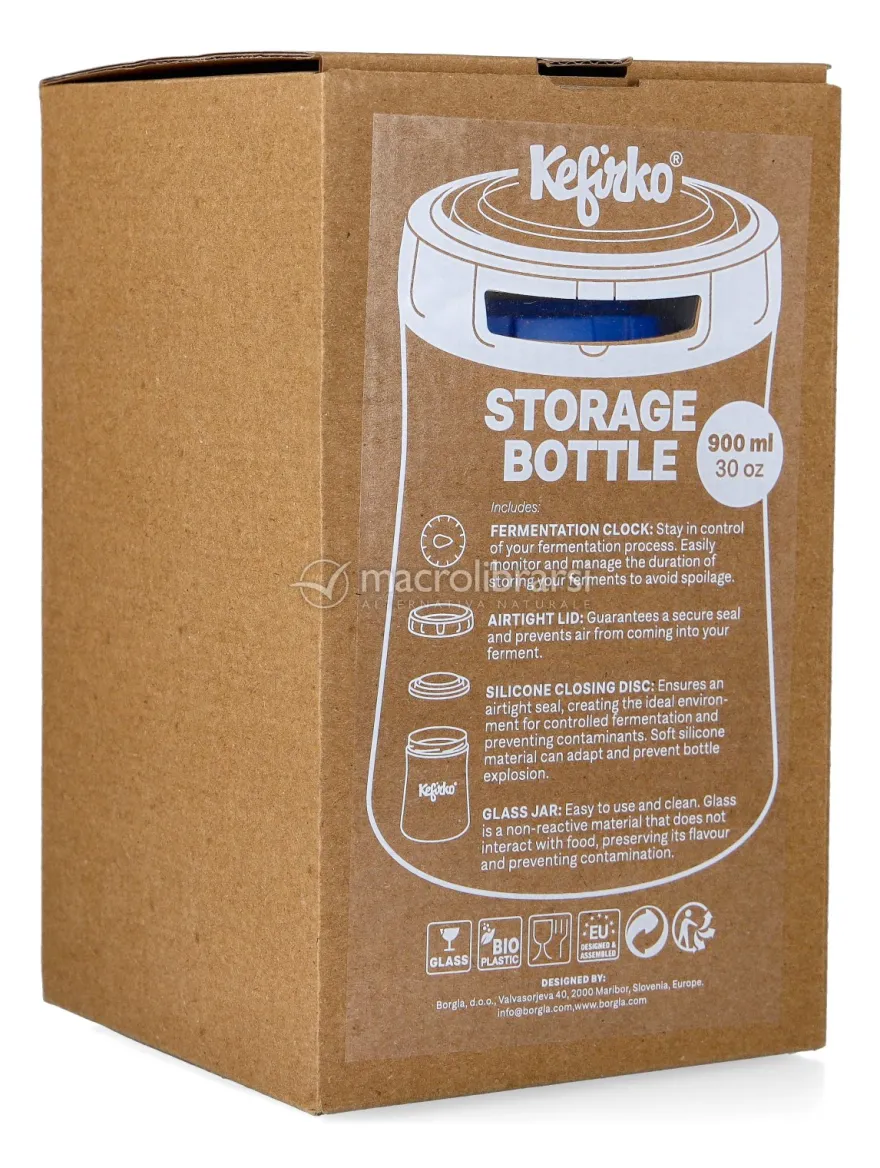 Barattolo Conservazione - Azzurro 900 ml