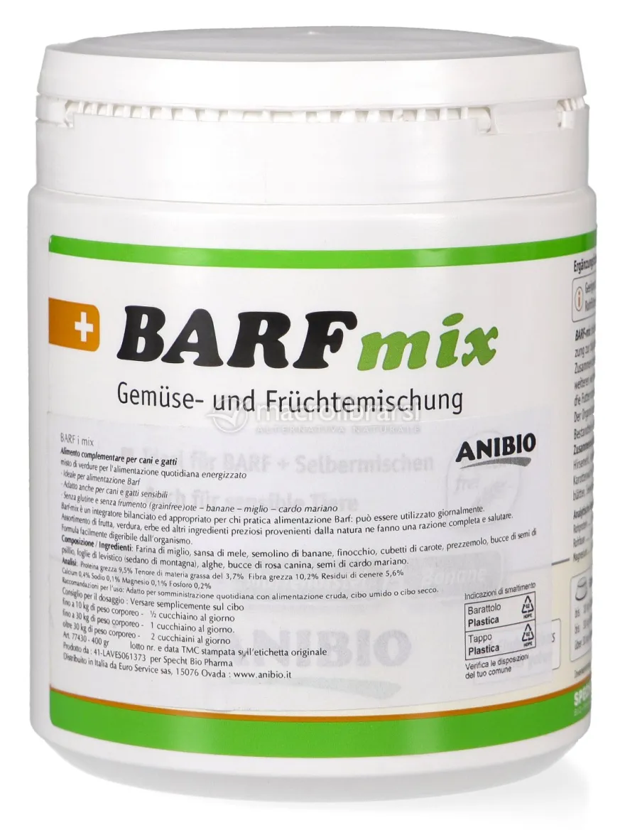 BARF- Mix con Verdure