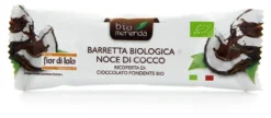 Barretta Bio Noce di Cocco Ricoperta di Cioccolato Fondente