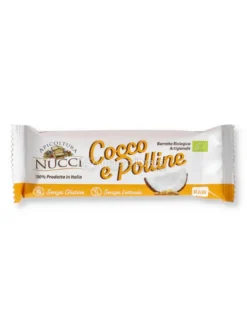 Barretta Cocco e Polline Bio Raw