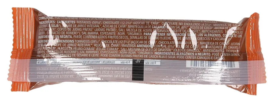 Barretta Dark Chocolate alle Arachidi e Caramello