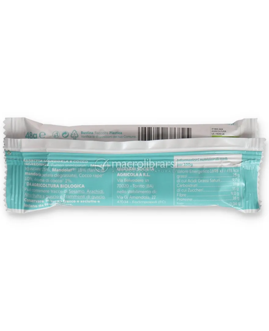 Barretta Funzionale Bio - Mandorla e Cocco