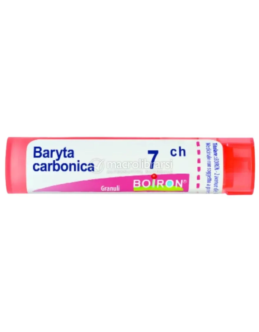 Baryta Carbonica Boiron 7CH Granuli