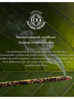 Bastoncini di Incenso Biologico - Legno di Sandalo