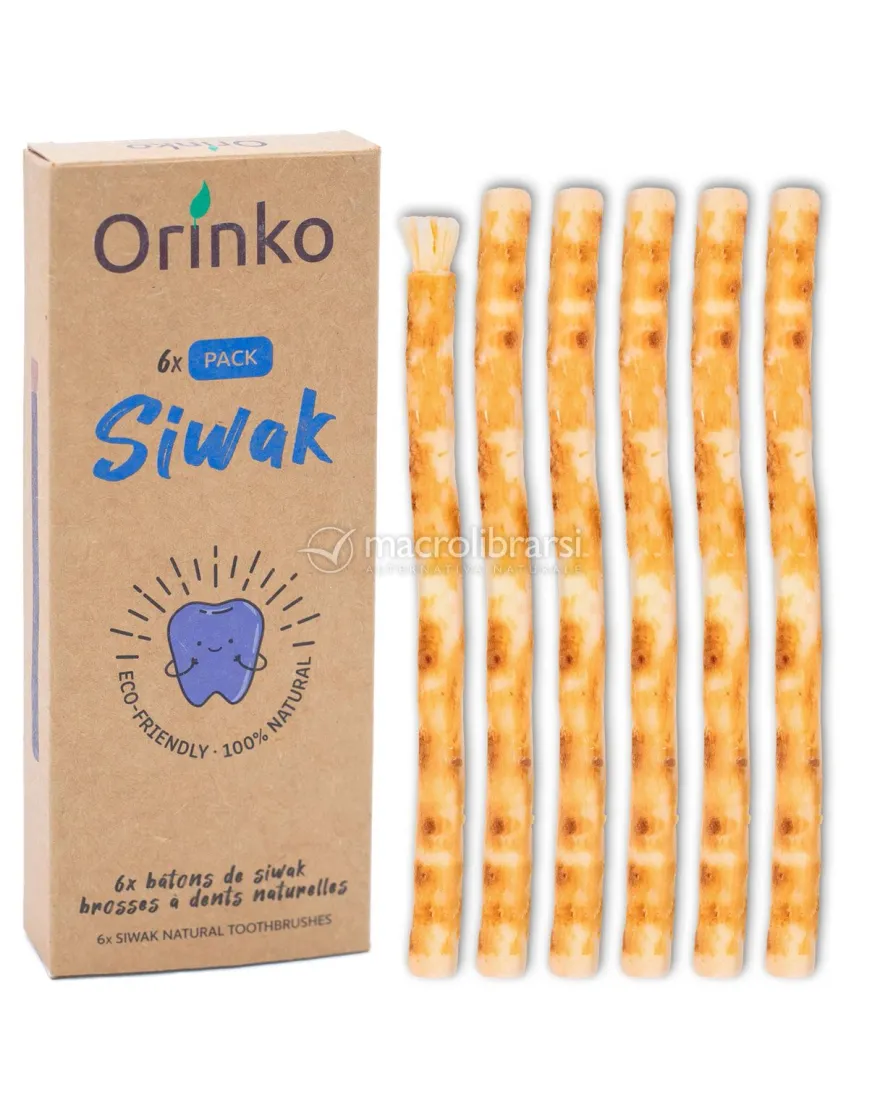 Bastoncini di Siwak - Spazzolini - Confezione da 6