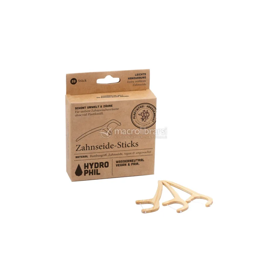 Bastoncini Interdentali in Bambù - Dental floss Picks