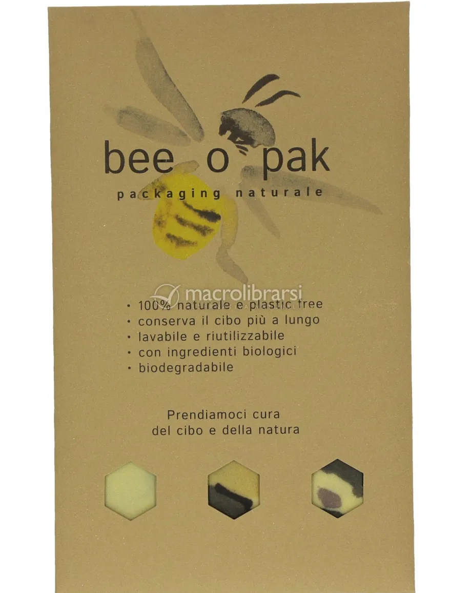 Beeopak Family Pak - Packaging con Cera d'Api per Conservare il Cibo