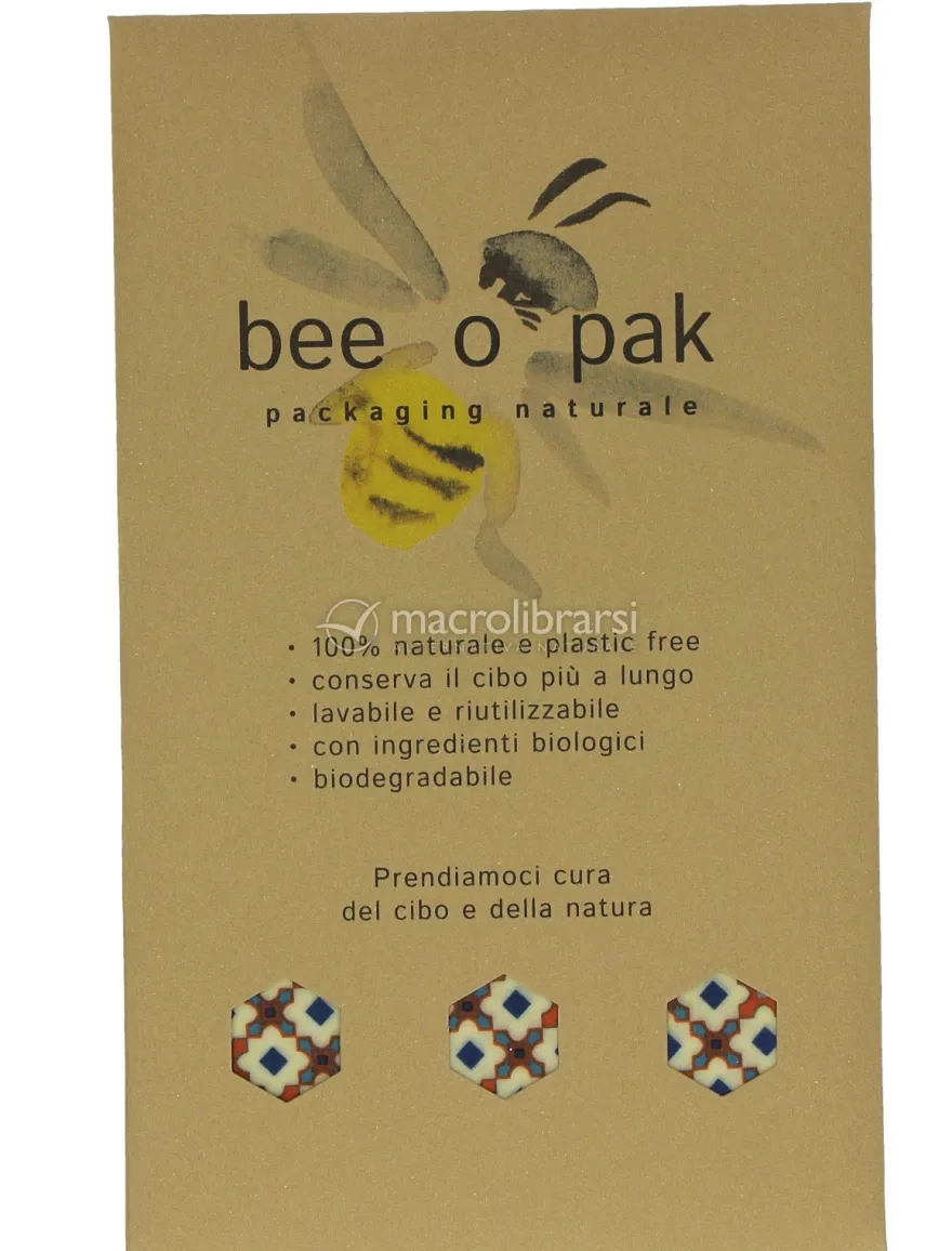 Beeopak Multi Pak - Packaging con Cera d'Api per Conservare il Cibo