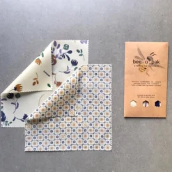Beeopak Pak - Packaging con Cera d'Api per Conservare il Cibo - Medium Pak