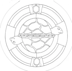 Bellissimi Mandala 3 - Giallo