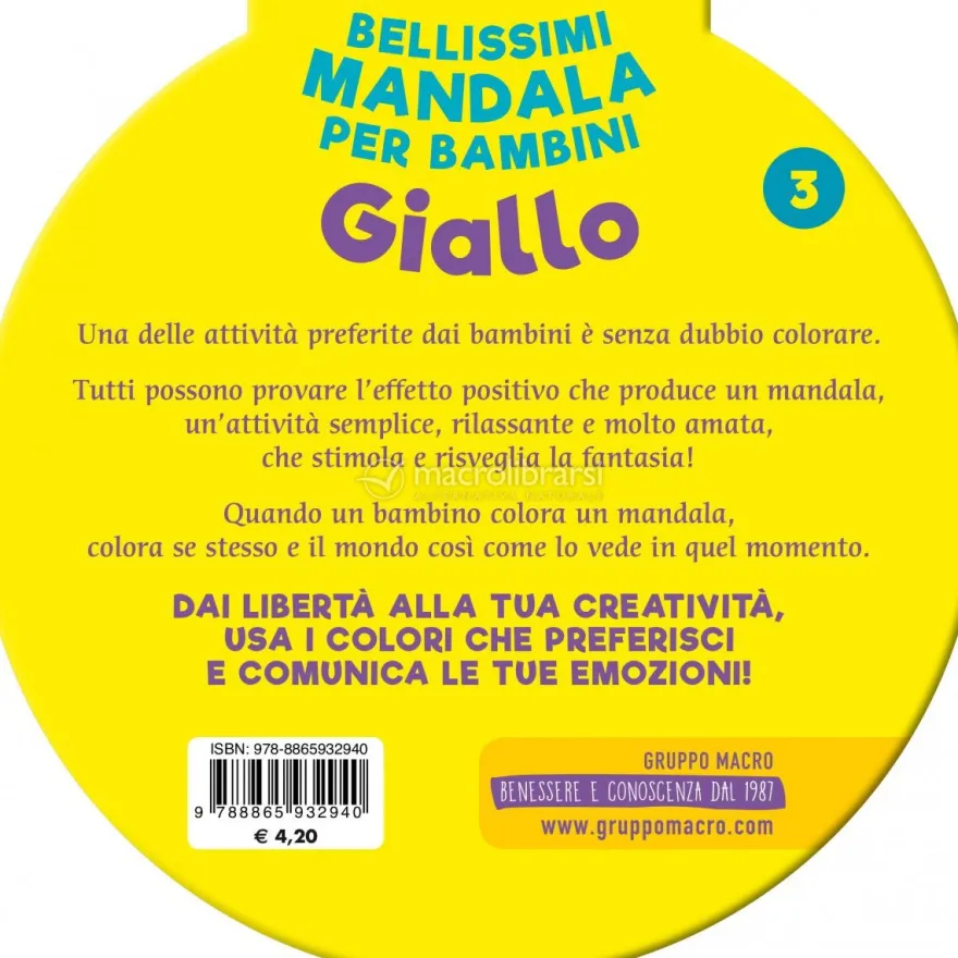 Bellissimi Mandala 3 - Giallo