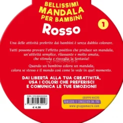 Bellissimi Mandala 1 - Rosso