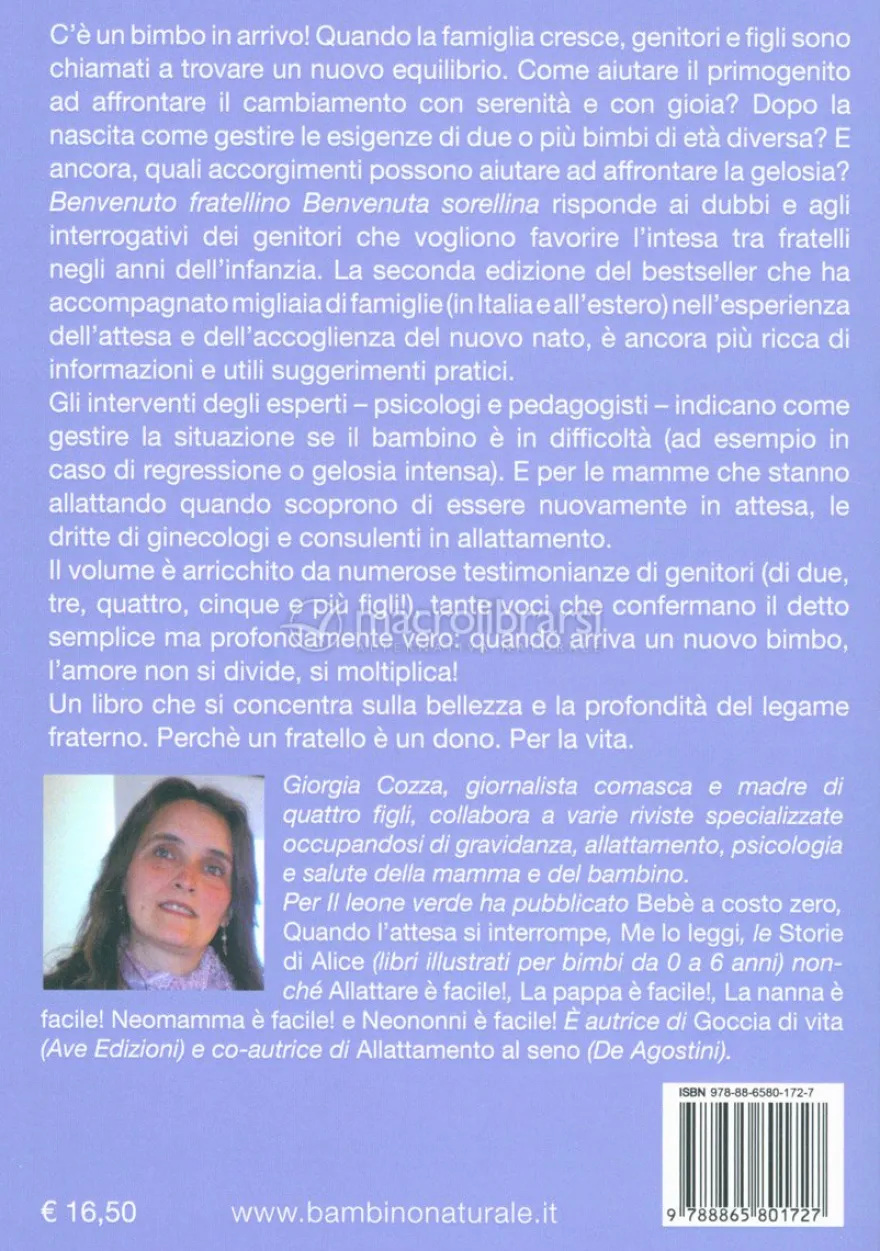 Benvenuto Fratellino Benvenuta Sorellina