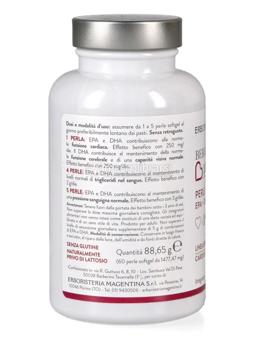 Bergamot Balance - Perle Omega 3 EPA + DHA