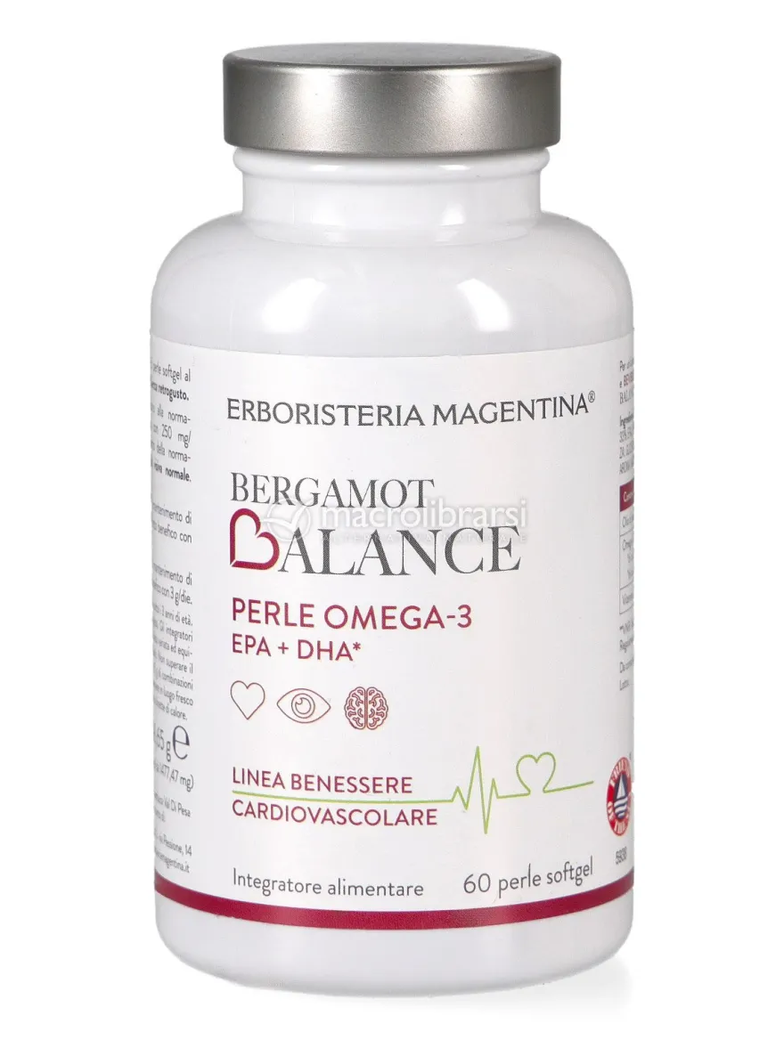 Bergamot Balance - Perle Omega 3 EPA + DHA