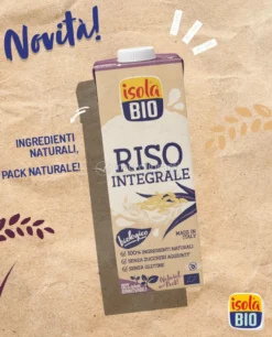 Bevanda di Riso Integrale - Formato Risparmio - 6 x 1 l