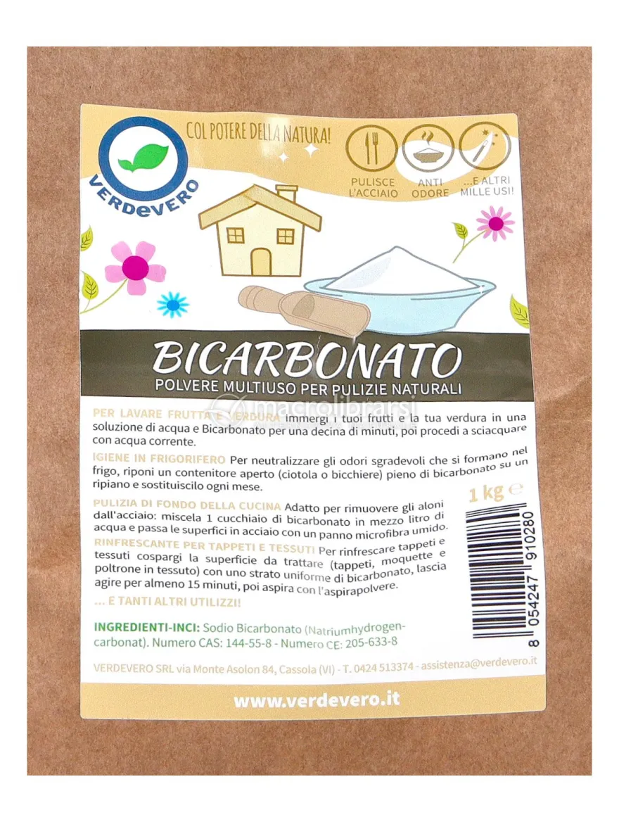 Bicarbonato di Sodio in Polvere