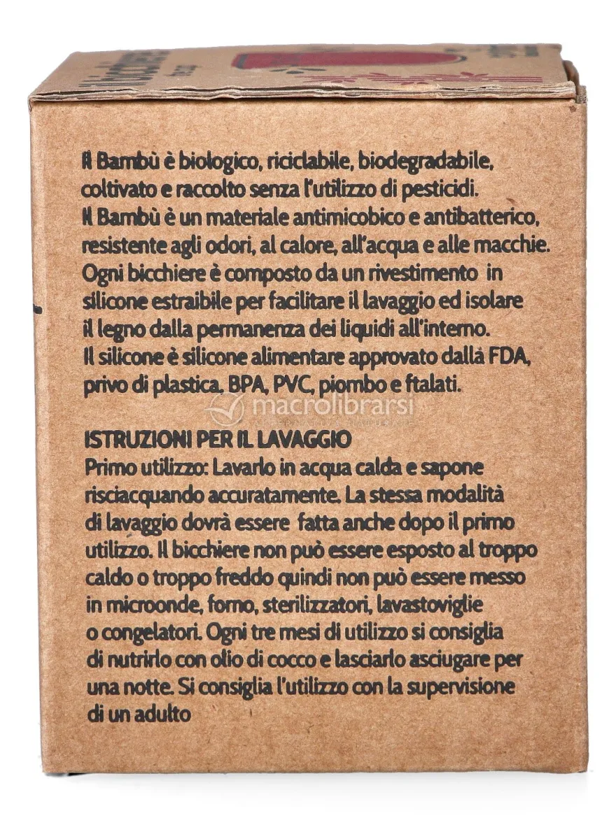 Bicchiere in Bambù - Lilla