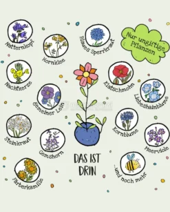 Biglie di Fiori Colorati - Blumenmurmeln