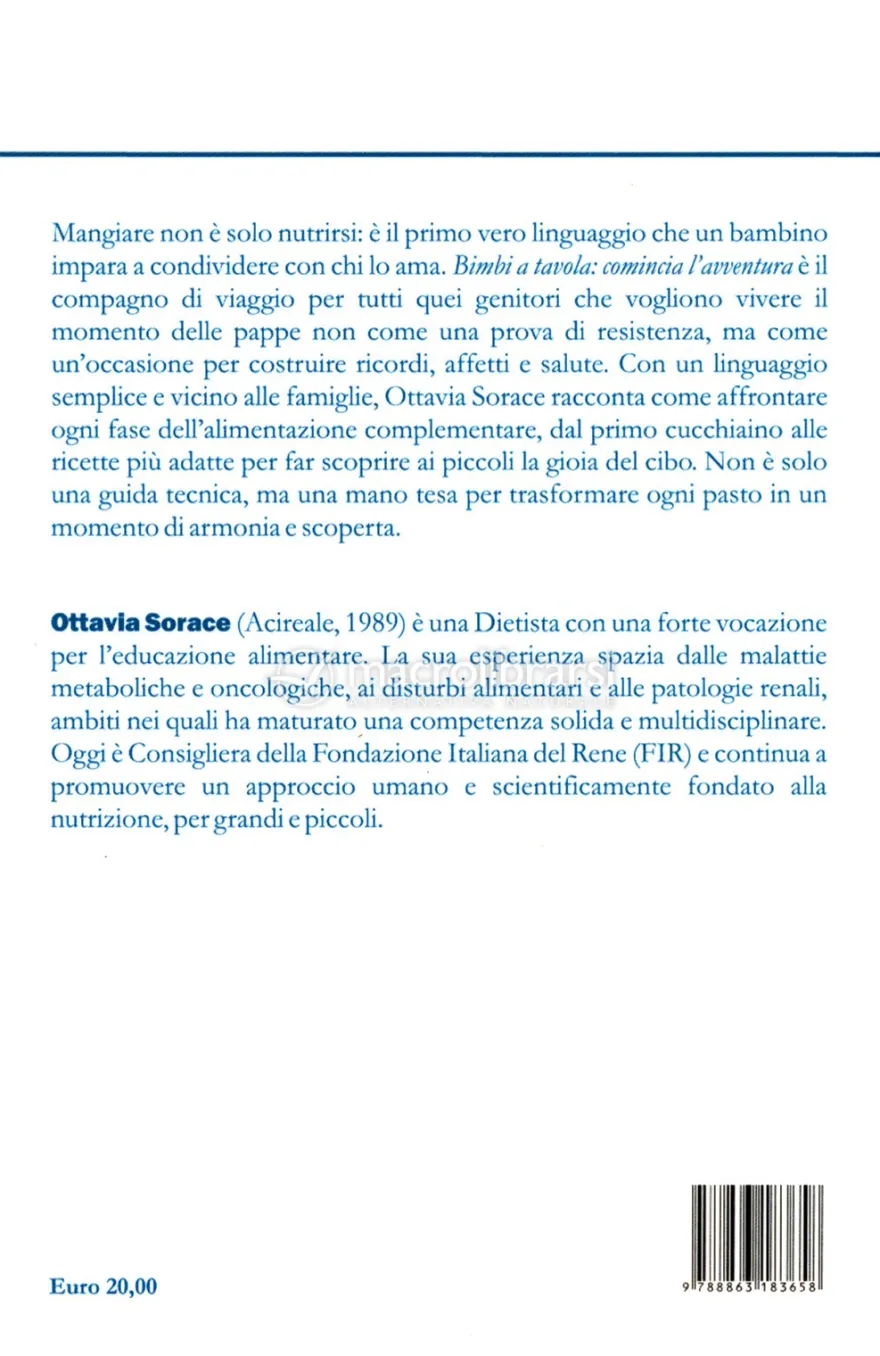 Bimbi a Tavola: Comincia l'Avventura