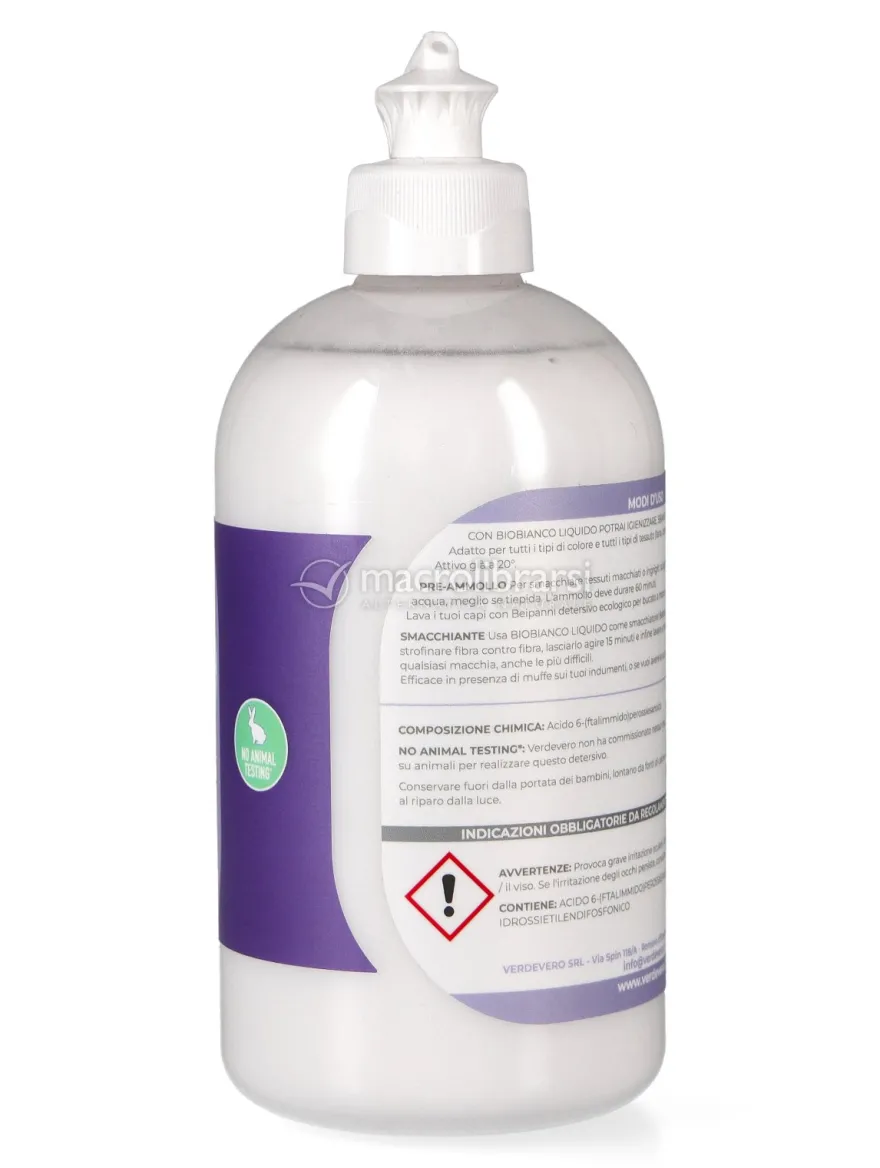 Biobianco Liquido - Sbiancante Bucato Naturale